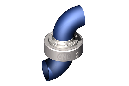 3996-WNE model reduced height swivel joint with butt weld flanges